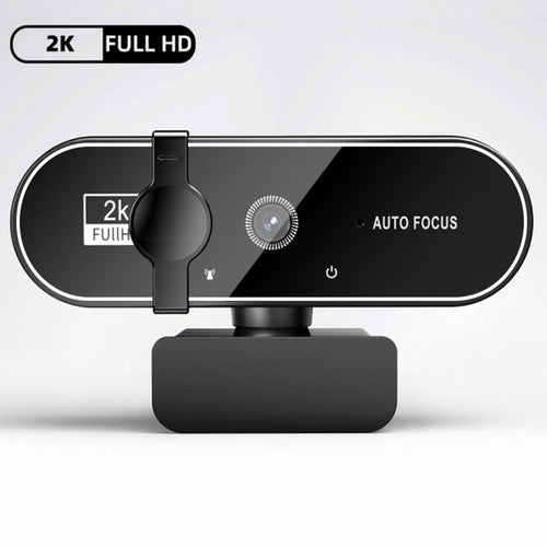 4K Autofocus Webcam With Microphon - Full HD USB Camera